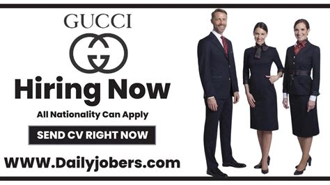 qualifications to work at gucci|gucci careers.